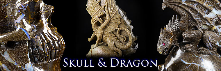 Crystal Skull &  Dragon