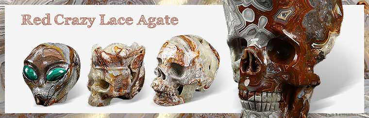 Red Crazy Lace Agate