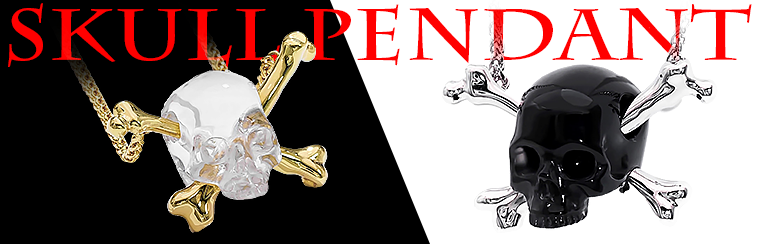 Skull and Bone Pendant