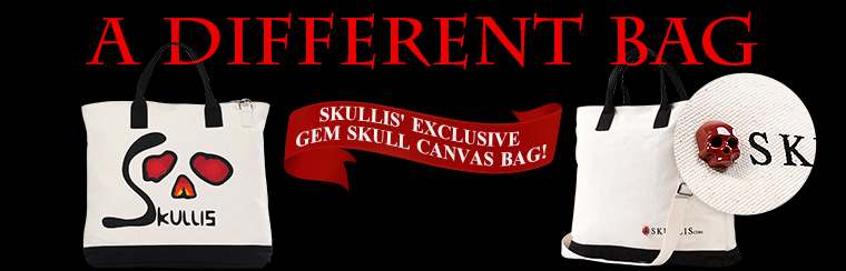 Skullis Gem Skull Canvas Bag