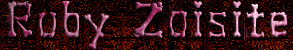 Ruby Zoisite