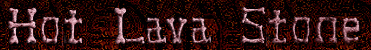Red-Hot Lava Stone
