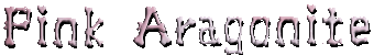 Pink Aragonite