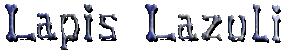 Lapis Lazuli