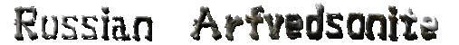 Russian Arfvedsonite