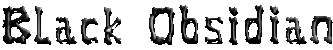 Black Obsidian