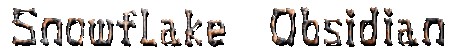 Brown Snowflake
