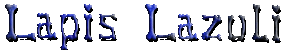 Lapis Lazuli
