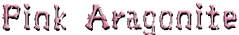 Pink Aragonite