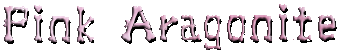 Pink Aragonite