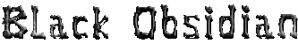 Black Obsidian