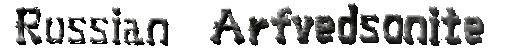 Russian Arfvedsonite