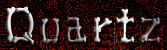 quartz druse