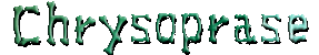 Chrysoprase