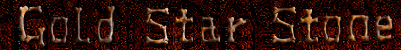 Gold Star Stone