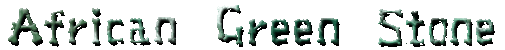 African green stone verdite