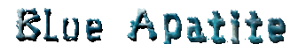 Blue Apatite