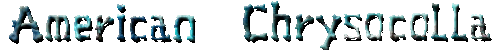American  Chrysocolla