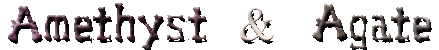 Amethyst & Agate Druse
