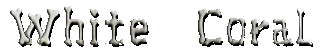 White Coral