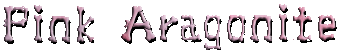 Pink Aragonite