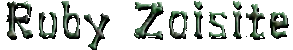Ruby Zoisite