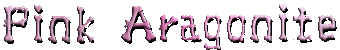 Pink Aragonite