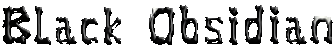 Black Obsidian