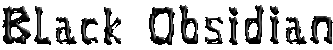 Black Obsidian