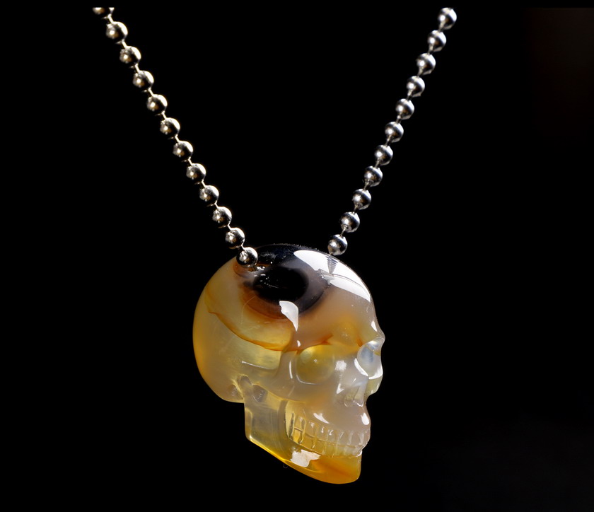 Skull Pendant Style P38