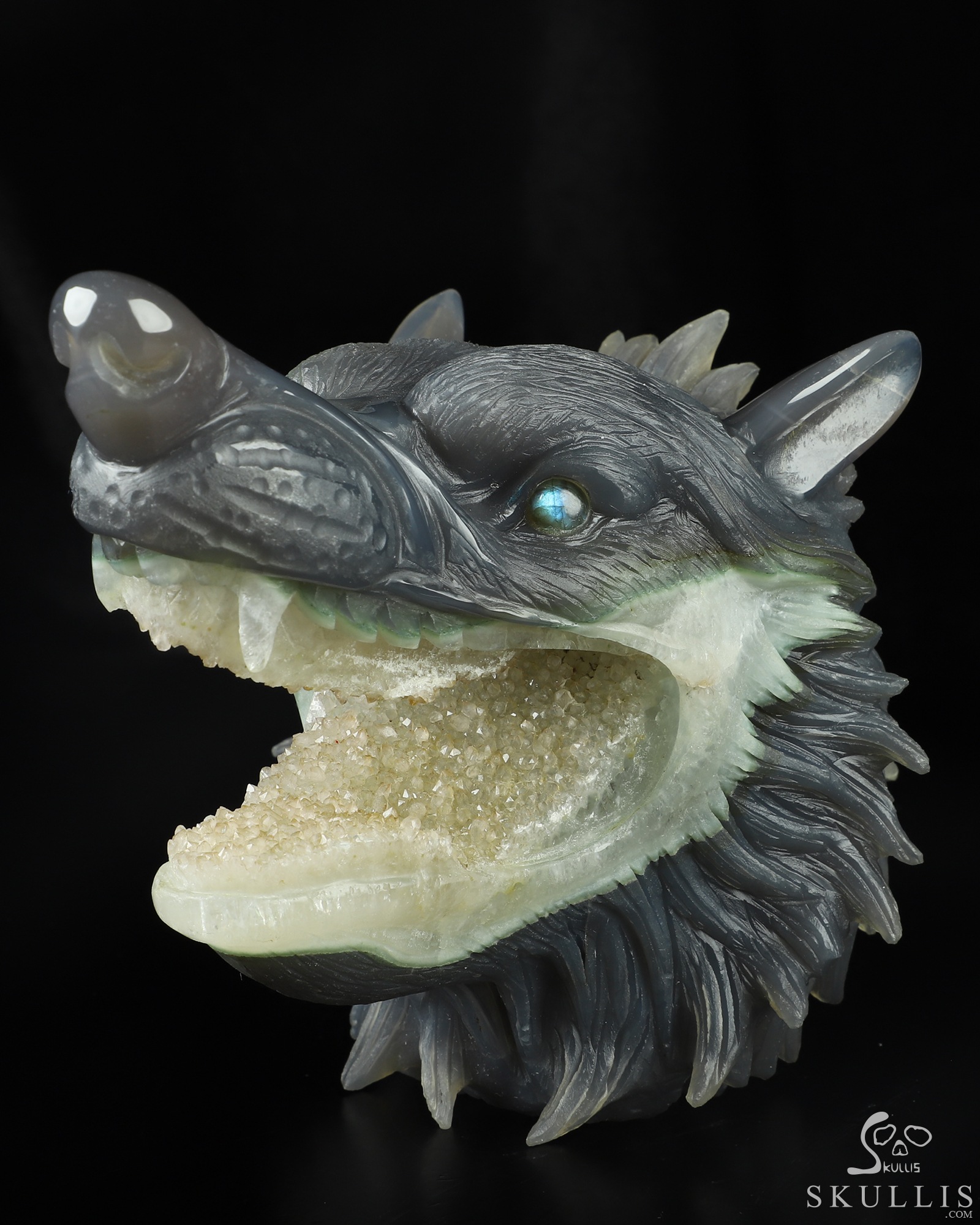 Crystal Wolves Crystal Wolf Carving