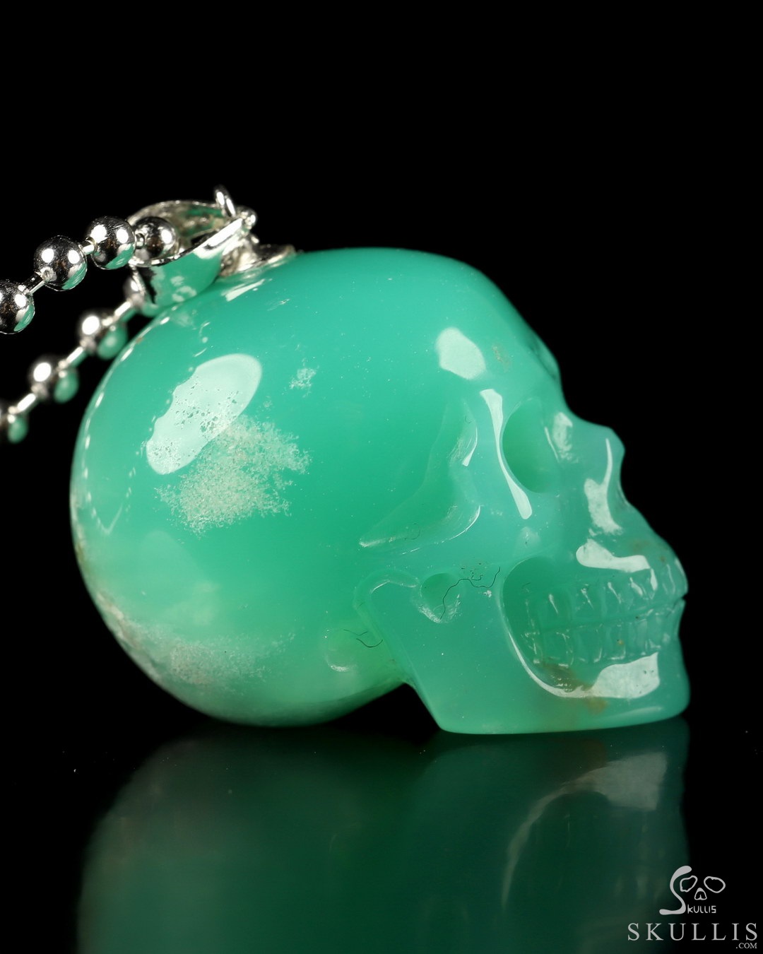 Silver Chrysoprase orders Chalcedony Pendant, Sea Green Gemstone Pendants, Healing Crystals, Yoga Meditation Jewelry, Oceanic Beach Wedding Gifts