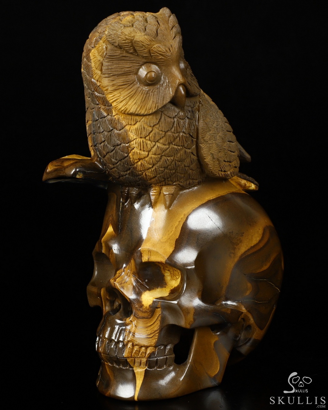 水晶フクロウスカル 5.4