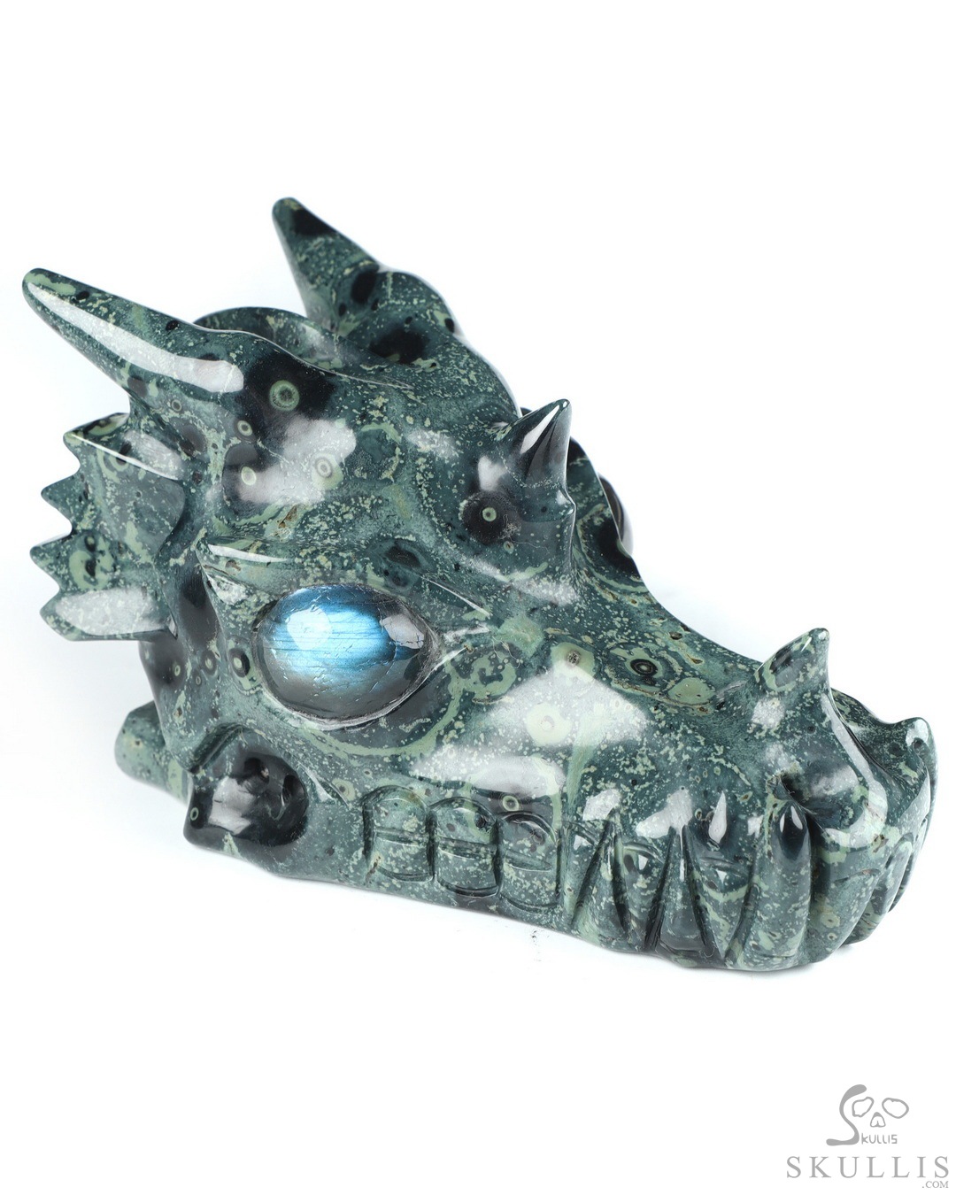 Labradorite Carved Geckos