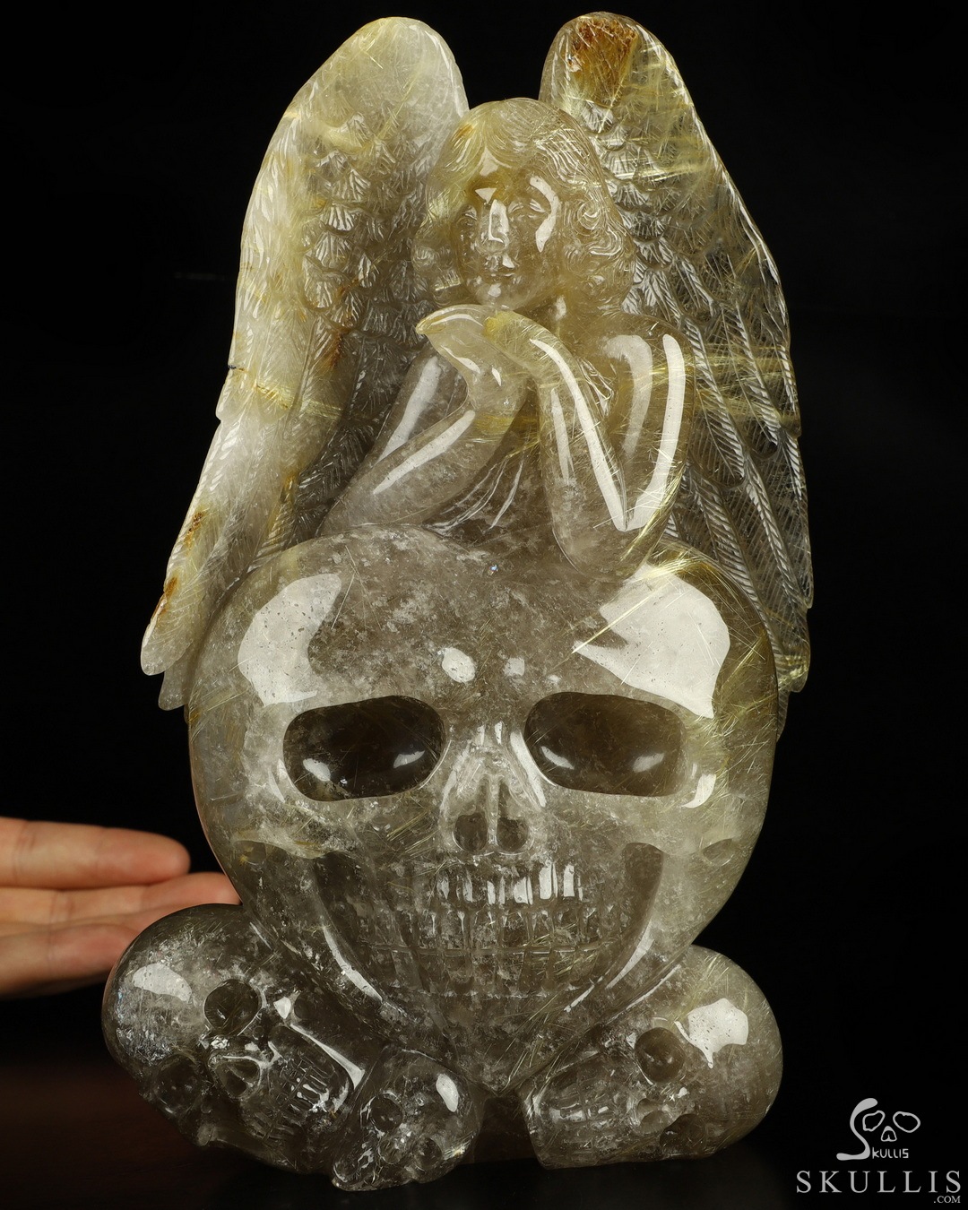 Hand Carved Quartz Fairies Hand Carved Quartz Fairies