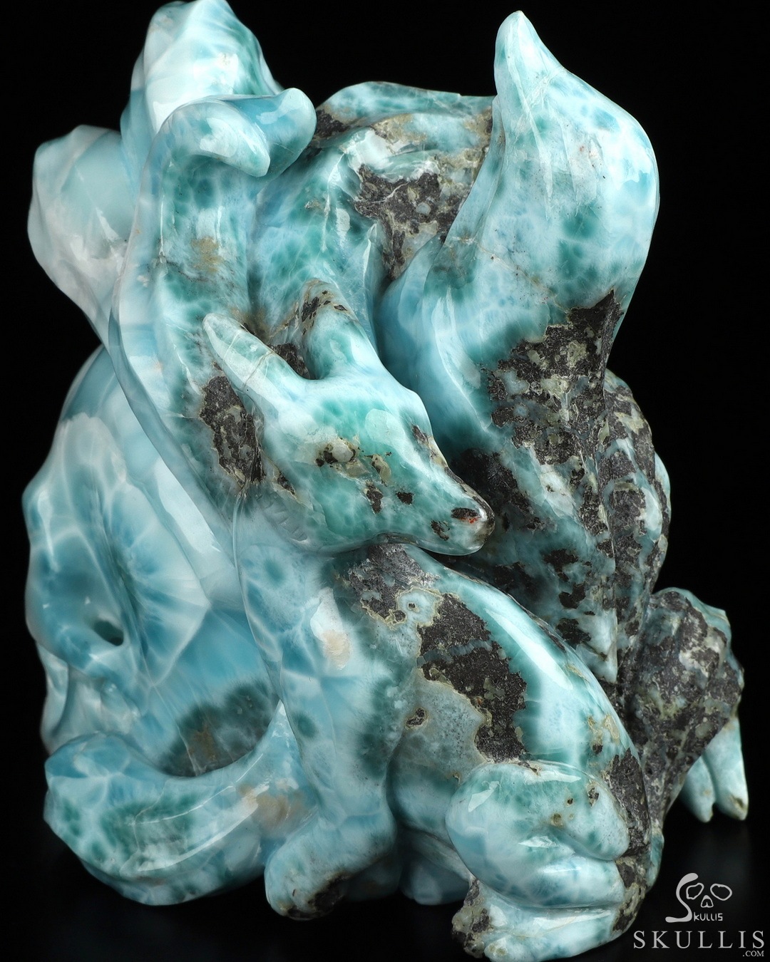 larimarさん Large Dominican Larimar Freeform Gemstone Specimen - Larimar Creations