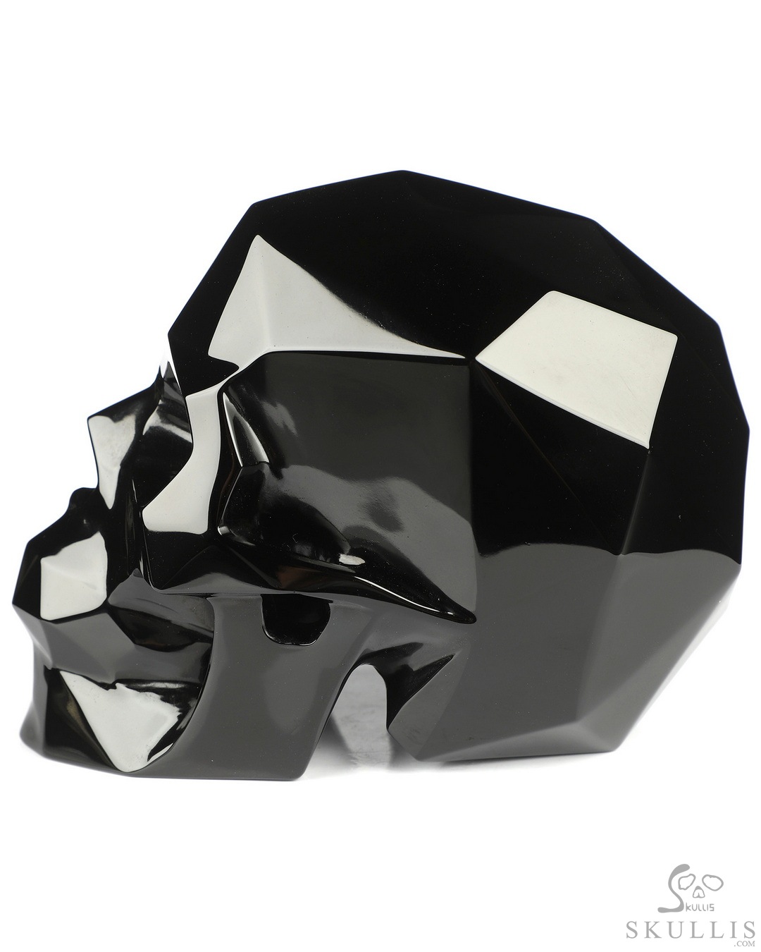Black crystal clearance skull armchair