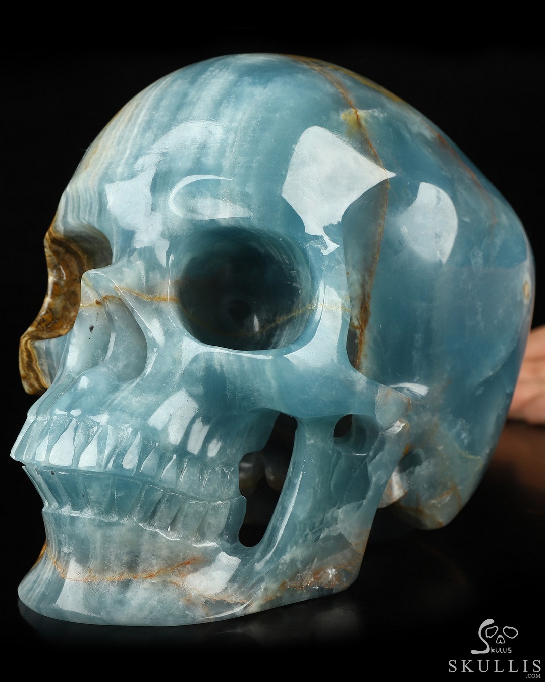 ブルーオニキス　スカル Super Realistic! Lifesized 7.0