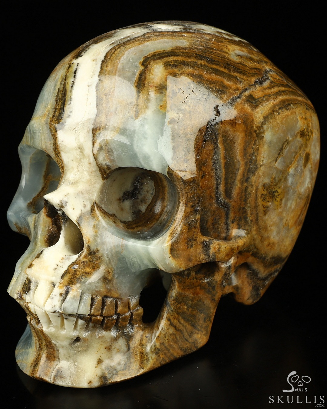 ブルーオニキス　スカル Super Realistic! Lifesized 7.0