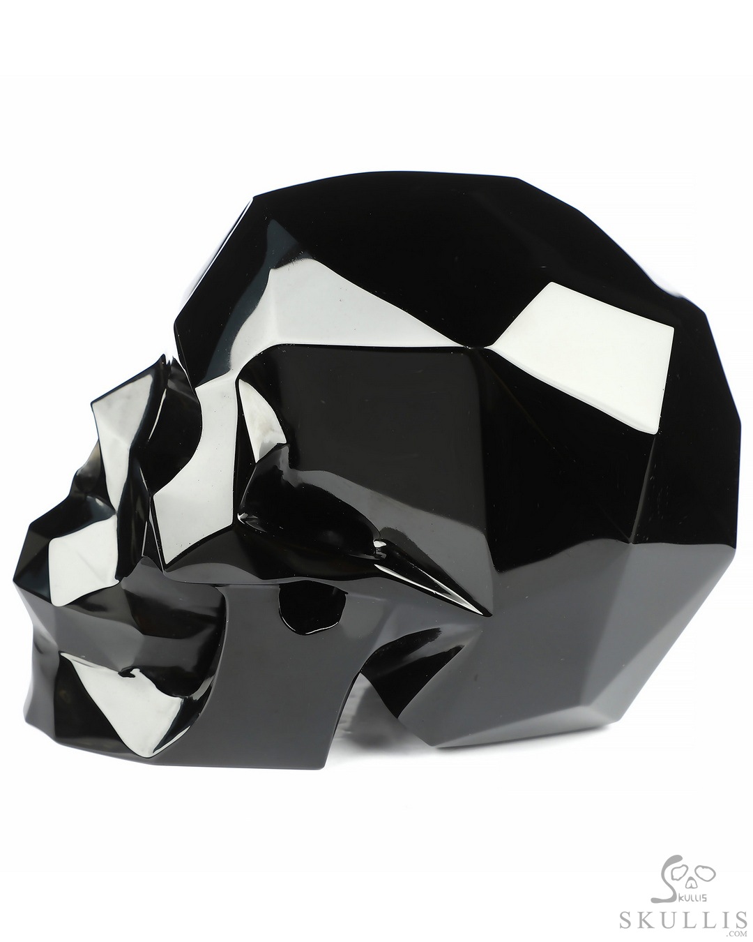 Black crystal skull armchair discount