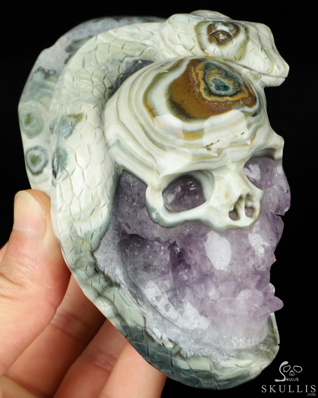 Crystal Skulls | Gemstone Skull Carvings | Clouds