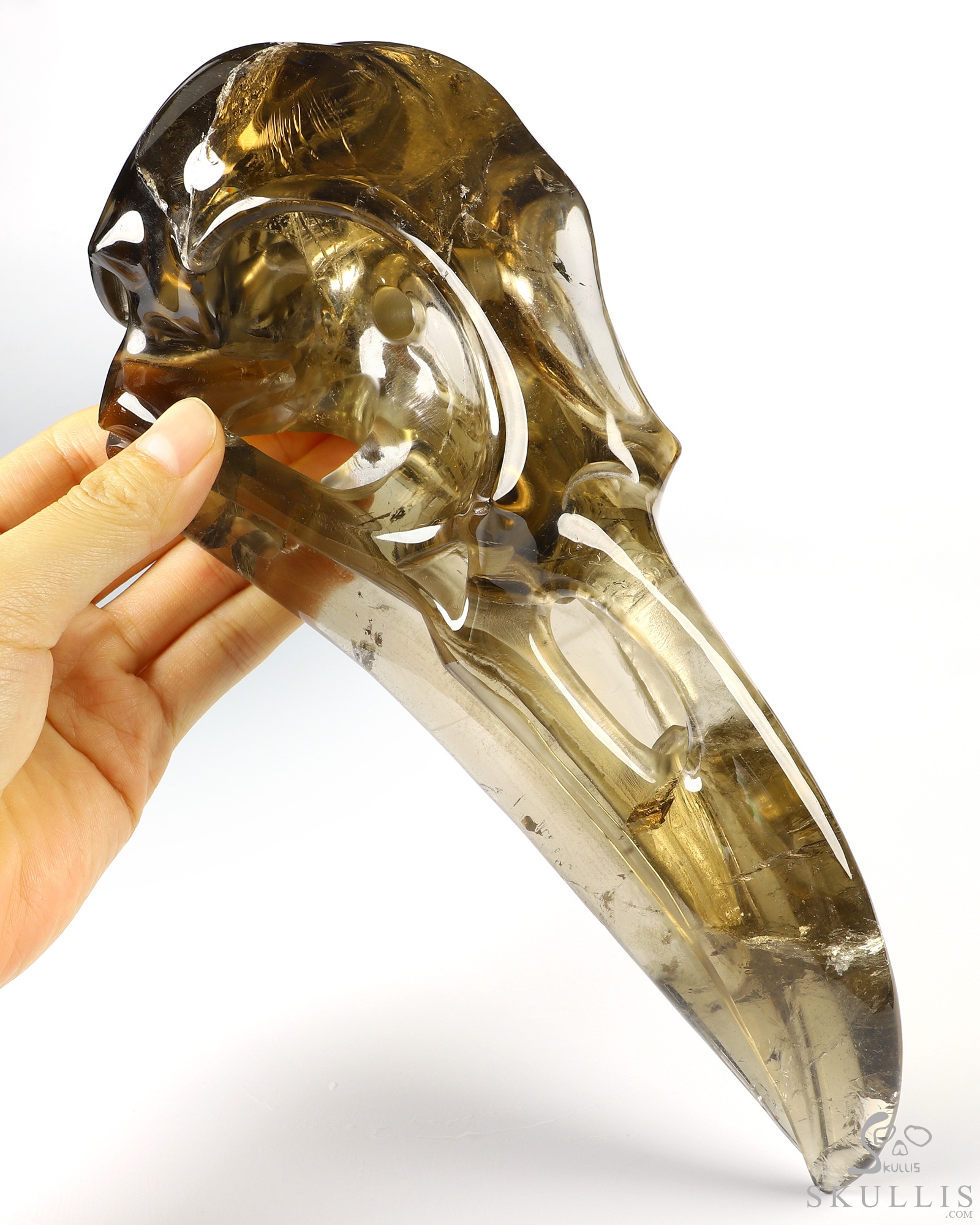 水晶フクロウスカル Giant 9.4
