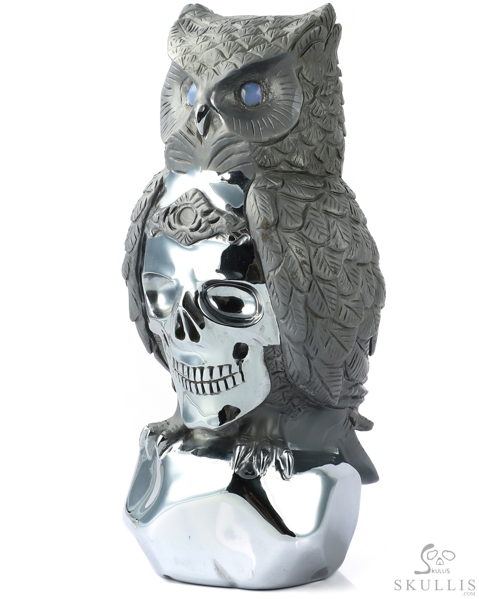 水晶フクロウスカル 7.8