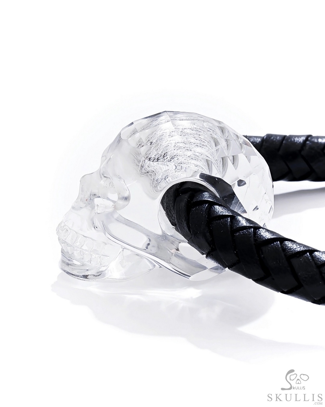 Swarovski crystal skull bracelet deals