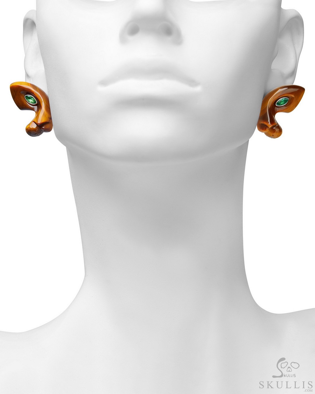 Crystal Leopard Gem Earrings Crystal Leopard Gem Earrings