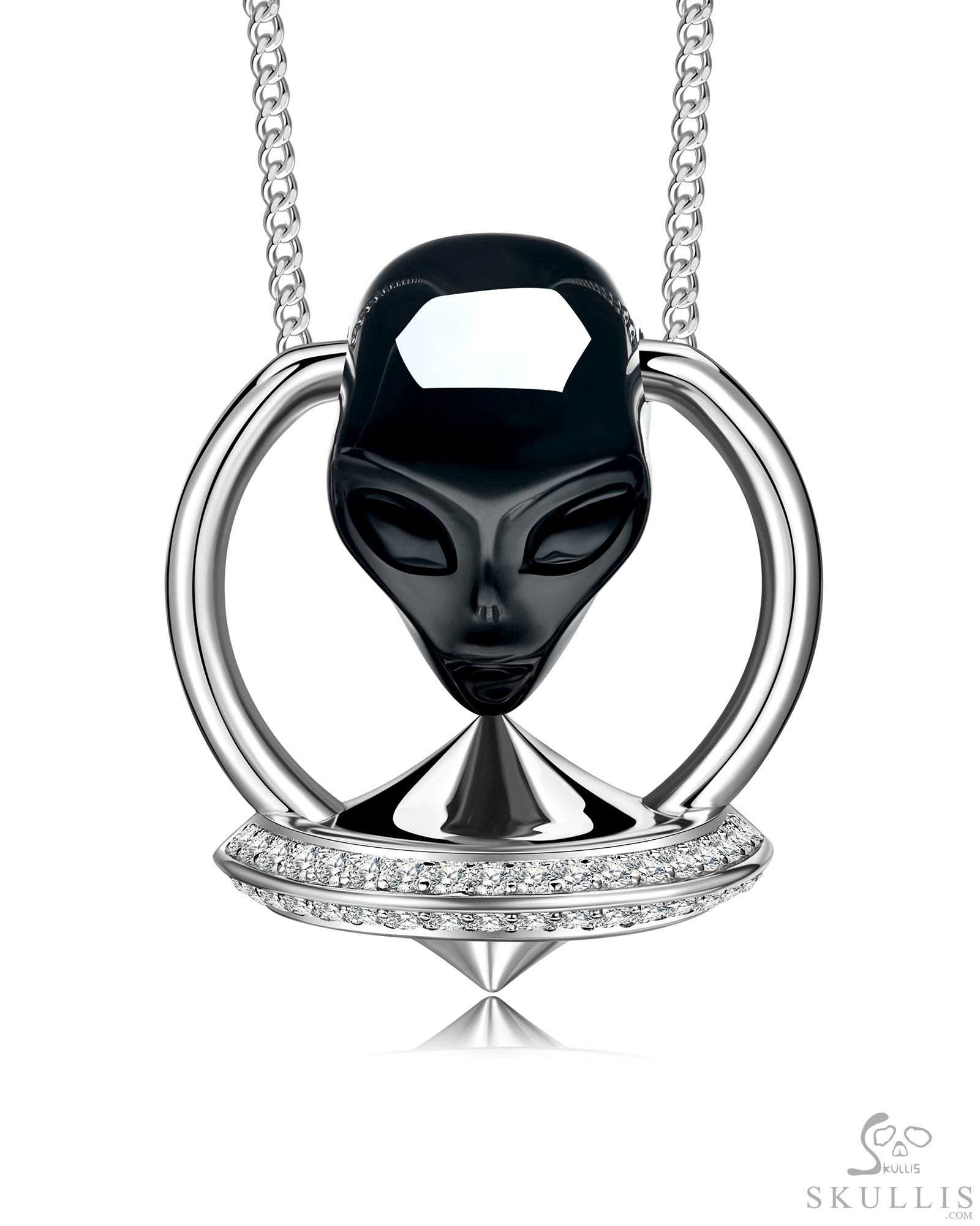 ゴシック ヨウジヤマモト ALIENSKULL NECKLACE Necklace of 1.7