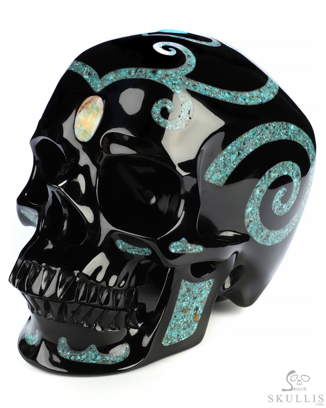 Carved Onyx Skull, XL | SkullStore Inc.