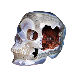 Geode Crystal skulls