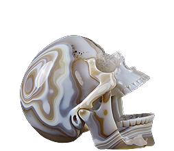 Laughing Crystal Skulls