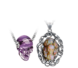 Skull Pendants & Necklaces